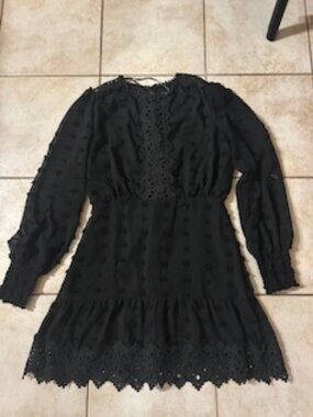 Lulus Dress, black, size medium